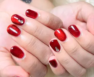 ネイル 🎀ネイルサロン エクラYUI🎀のネイルデザイン