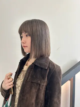 ミディアム カラー マツエク/ハイト ーン🌺kae🌺のヘアスタイル