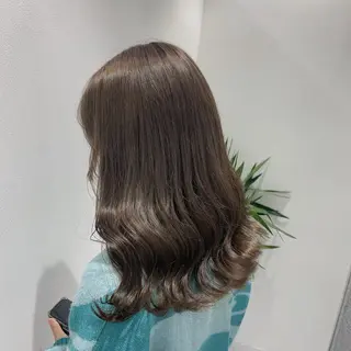 セミロング カラー 💎透明感カラー /kaito💎のヘアスタイル