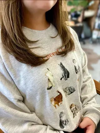 ロング カラー hair works raptureのヘアスタイル