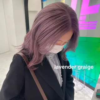 ミディアム カラー 💗🤍透明感カラー 🤍💗kanonのヘアスタイル