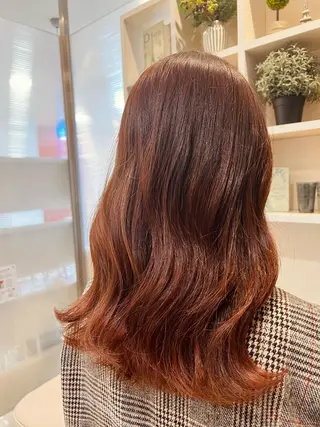ロング ヤマダレナ/個室/ 透明感艶カラー😽✨のヘアスタイル