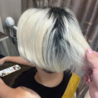 ハイトーン/ワンカラ /レイヤー/ウルフのヘアスタイル