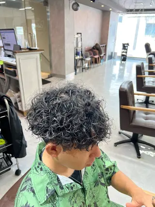 パーマ メンズ men's&ladys J'sGrace【メンズアンドレディース ジェイズグレイス】所属・🌻J'sGrace /JUMA🌻のヘアスタイル