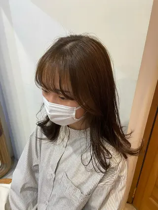 カラー なかむら ゆきのヘアスタイル