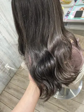 セミロング ネモトメイナ🌿‬ 今月末で退職しますのヘアスタイル