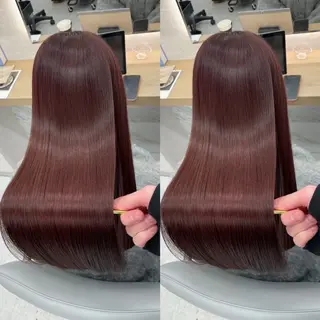 ロング カラー 透明感✨ SAKIのヘアスタイル