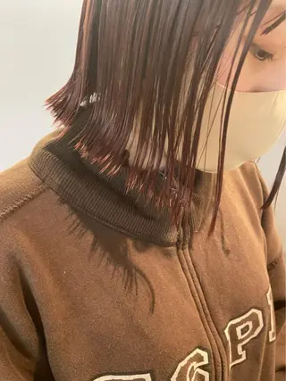 ミディアム 林 優花のヘアスタイル