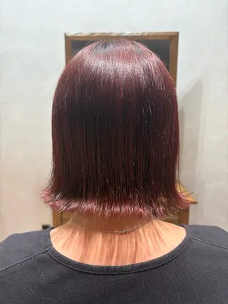 ショート 杉山 佑那のヘアスタイル