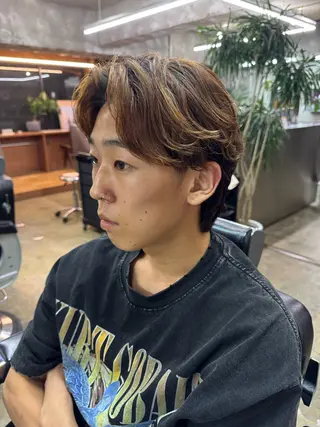 ショート パーマ メンズ Lond GULLMAN所属・高橋大和/ メンズ特化美容師のヘアスタイル