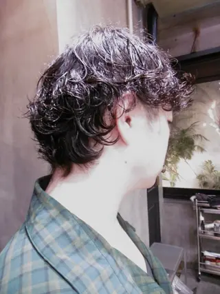 パーマ メンズ ルカ/ レイヤーカット🍓のヘアスタイル