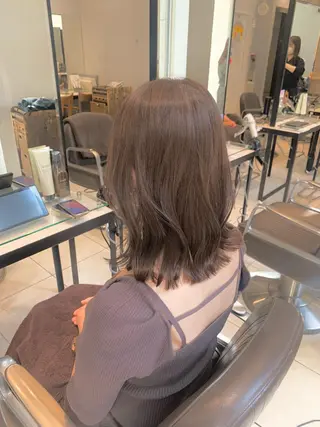 ミディアム 髪質改善/縮毛矯正 🎀小林 唯 🎀のヘアスタイル