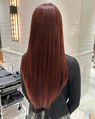 ロング カラー chord seventh コードセブンス所属・Manaka ☺︎のヘアスタイル