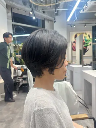 ショート ごとう さなのヘアスタイル