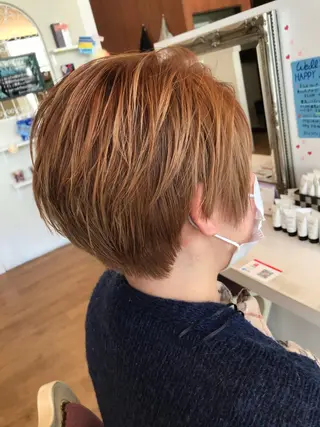ショート 山本 咲貴のヘアスタイル