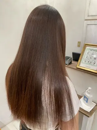 ロング パーマ 田中 陽菜乃のヘアスタイル