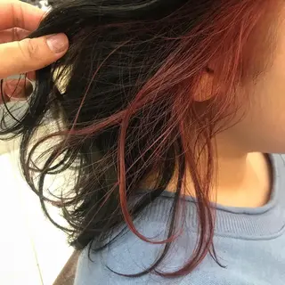 ショート カラー ヘアアレンジ シールエクステ✨️韓 国羽エクステ🪽和希のヘアスタイル