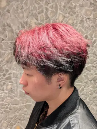 メンズ カラー ショート men's salon Gaudi三宮店所属・こだっく /メンズカットのヘアスタイル