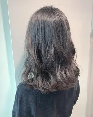 セミロング カラー SALOWIN 札幌大通り店所属・🏆ウルフ/レイヤー 指名No.1山口圭佑のヘアスタイル