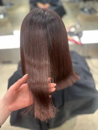カラー PELE SAKAE hanaka♡のヘアスタイル