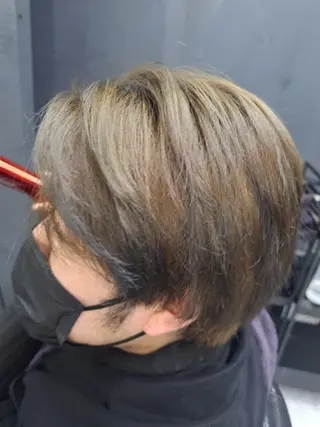 ショート メンズ カラー 美容室 HAIR SALON GRACE所属・GRACE　 tomokiのヘアスタイル