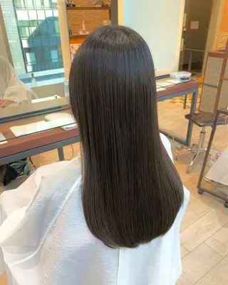 ロング 髪質改善/縮毛矯正 🎀小林 唯 🎀のヘアスタイル