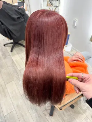 カラー 田島拓海 ボブカットのヘアスタイル