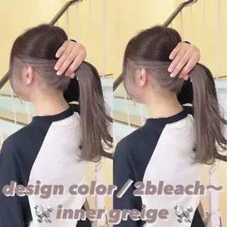 カラー 渋谷:インナーカラー ／🍒エリカ🍒のヘアスタイル