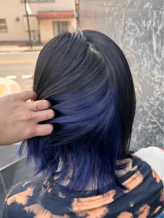 ミディアム カラー SALOWIN 大宮 crest所属・.ｒｅｏ 【夜型美容師】のヘアスタイル