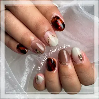 ネイル 下妻市ﾈｲﾙｻﾛﾝ M_styleのネイルデザイン