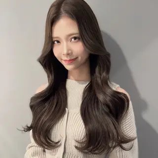 ロング 石山 洸平のヘアスタイル