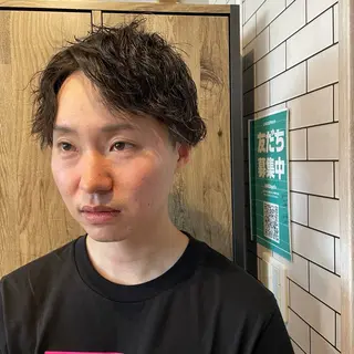メンズ 髪質改善カラー🫧 菜のはのヘアスタイル