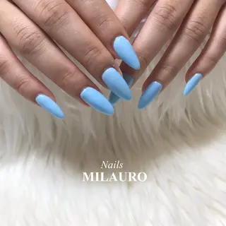 ネイル Nails MILAURO所属・MIYUKI /大人シンプルネイルのネイルデザイン