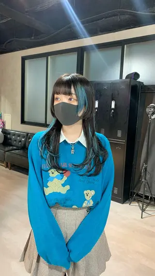 ロング KISS SWAN所属・B E C H I C O〔べち子〕のヘアスタイル