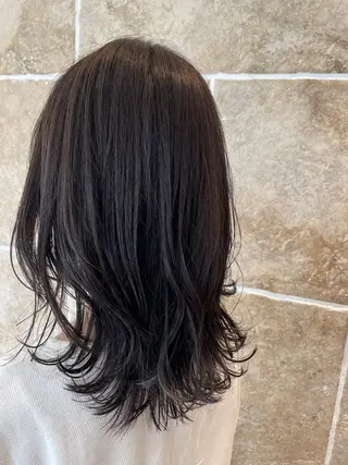 ミディアム little福岡 ANNAのヘアスタイル