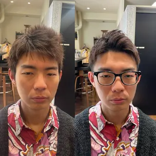 ショート メンズ トレサンパ所属・💈トレサンパ 💈金山駅✂︎愛実のヘアスタイル