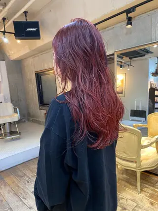 ロング カラー dorothy所属・KAWAHARA YUKIのヘアスタイル