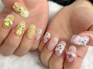 ネイル Nail & Eyelash　BEAUTY LINE所属・上原 千帆のネイルデザイン