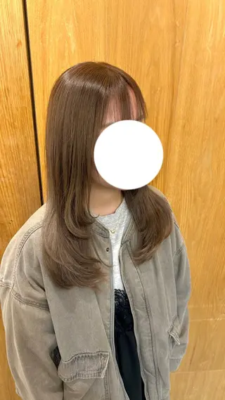 ロング 吉原 来華のヘアスタイル