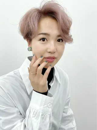 ショート カラー セルフホワイトニング Ines渡辺リエのその他イメージ