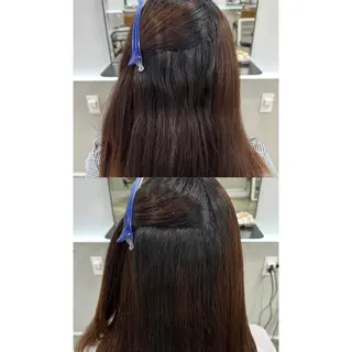 ロング パーマ 縮毛矯正/ネイル 🌻ひまわり🌻のヘアスタイル