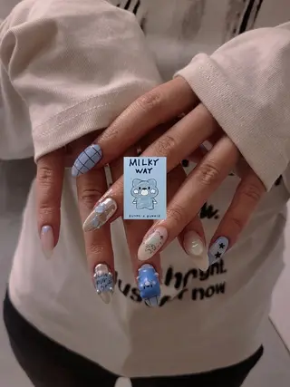 ネイル 3dパーツ/流行り 👧shushu❤️のネイルデザイン