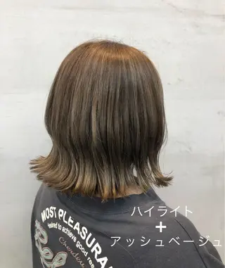 カラー 🫧艶髪/ブリーチ 🐳honami🫧のヘアスタイル