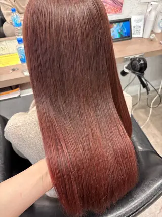 セミロング ボブ/透明感カラー/ 髪質改善/🌙/ルナのヘアスタイル