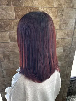 ミディアム EARTH 浜松市野店所属・艶髪/透明感 /YURIA🤍のヘアスタイル