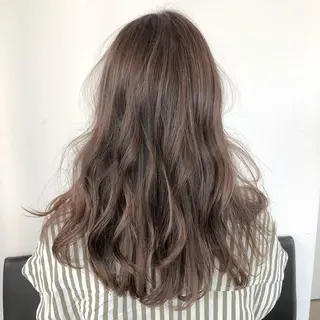 ロング カラー ヘアアレンジ 榎園 由美のヘアスタイル