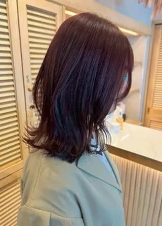 ミディアム パーマ サナ / elto四条烏丸のヘアスタイル