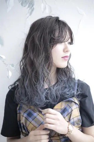 ロング カラー 松村　由莉香/ カラー/髪質改善のヘアスタイル