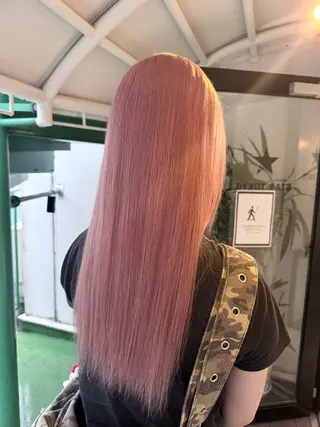 ロング カラー ハイトーン/髪質改善 🦋KASUGA🖤のヘアスタイル