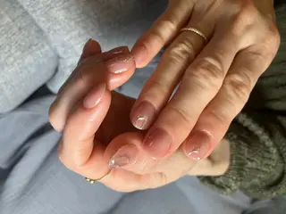 ネイル Nail salon Roovely 代官山店【ネイルサロンルブリー】所属・roovely Rumi／ニュアンスのネイルデザイン